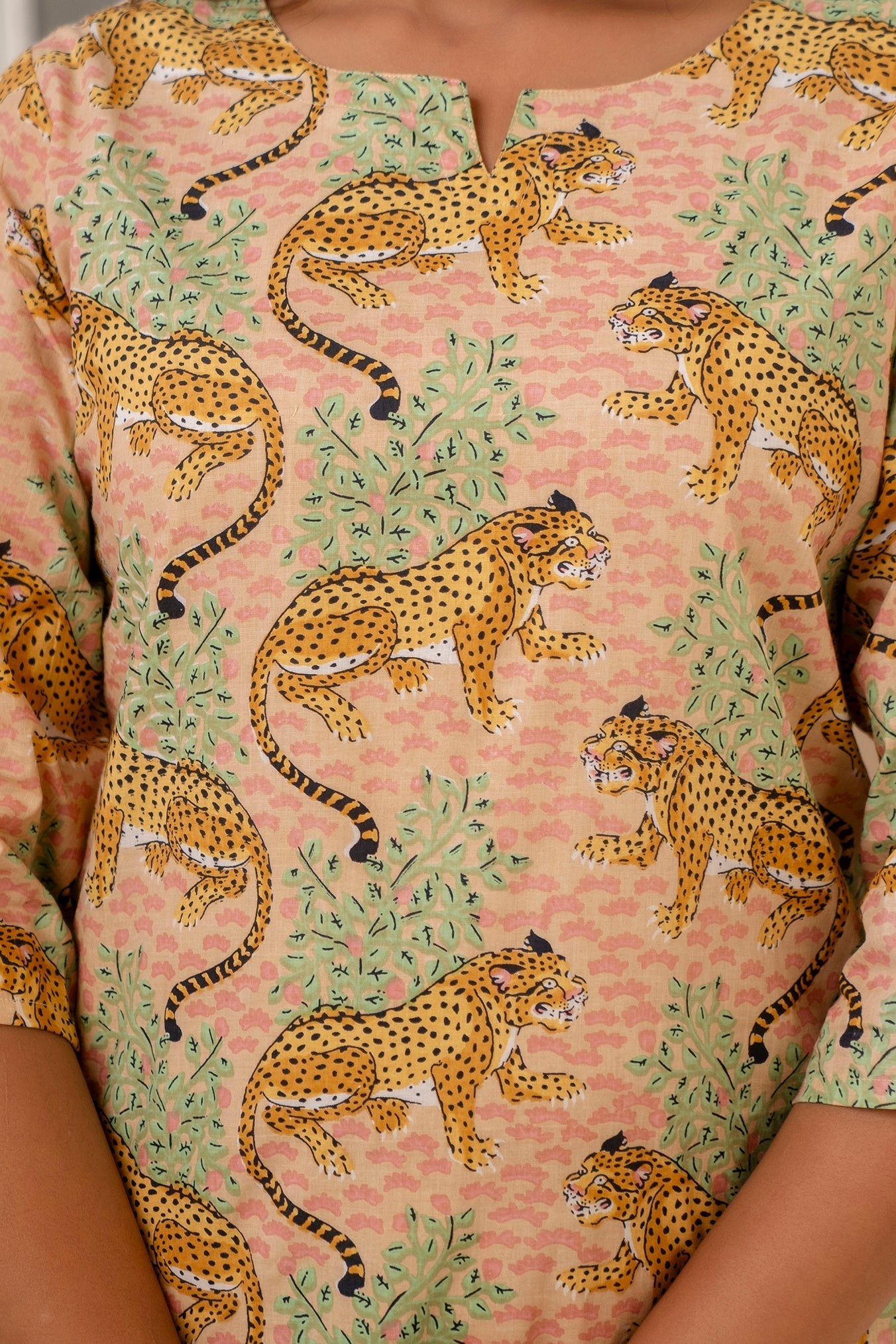 Savanna Glow Cotton Co-ord Set